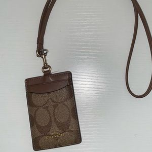 Coach lanyard